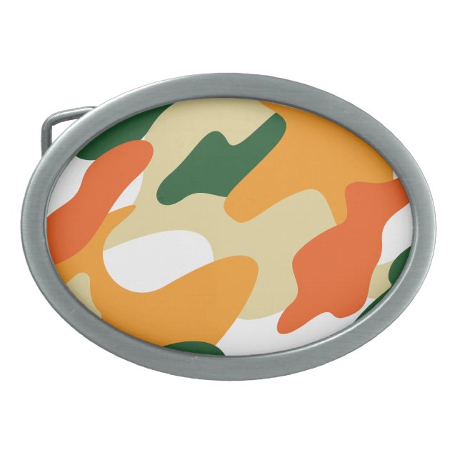 camouflage belt buckle (Front)