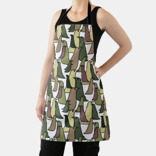 Camouflage Birds Apron