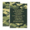 Camouflage Birthday Party Invite - Realistic camo