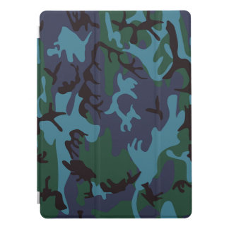 camouflage blue iPad pro cover