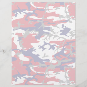Camouflage, Blue White Red Gray, Military, Army Flyer