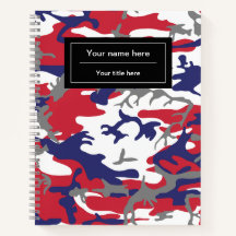 Camouflage, Blue White Red Gray, Military, Army