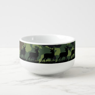 Camouflage Buck Soup Mug