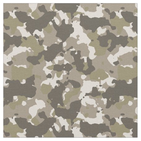 Desert Camo Military Camouflage Armed Forces Fabric | Zazzle