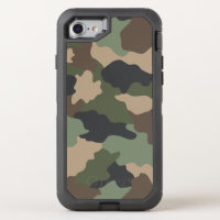 Camouflage Camo Military Khaki Tan Black Woodland