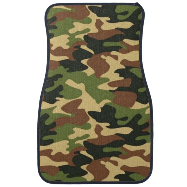 camouflage car floor mat (Front)