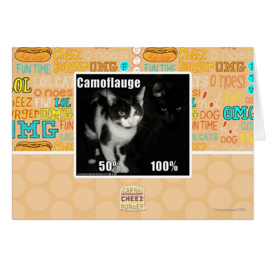 Camouflage Cards (Front Horizontal)