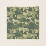 Camouflage Cats | Army Green Kitty Cats Camo Scarf<br><div class="desc">Green camouflage pattern with cute,  funny and cool cats and kittens. This army green scarf makes an original gift for kitty lovers.</div>