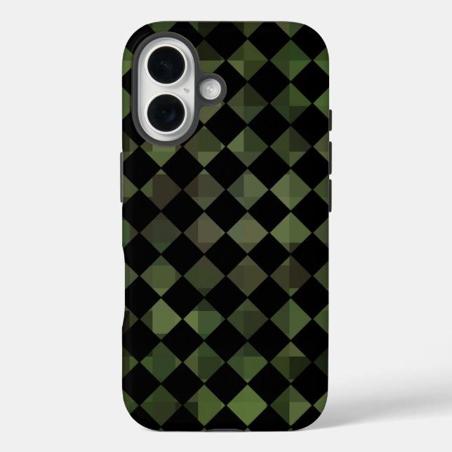 camouflage checkered pattern Case-Mate iPhone case (Back)