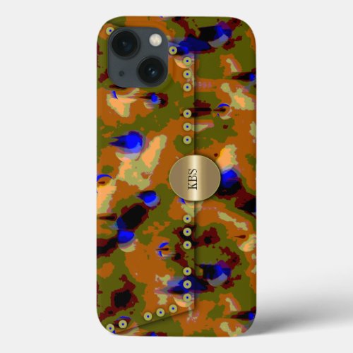 Camouflage Clutch Bag iPhone 13 Case