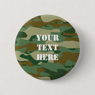 Camouflage color pattern design buttons Camo