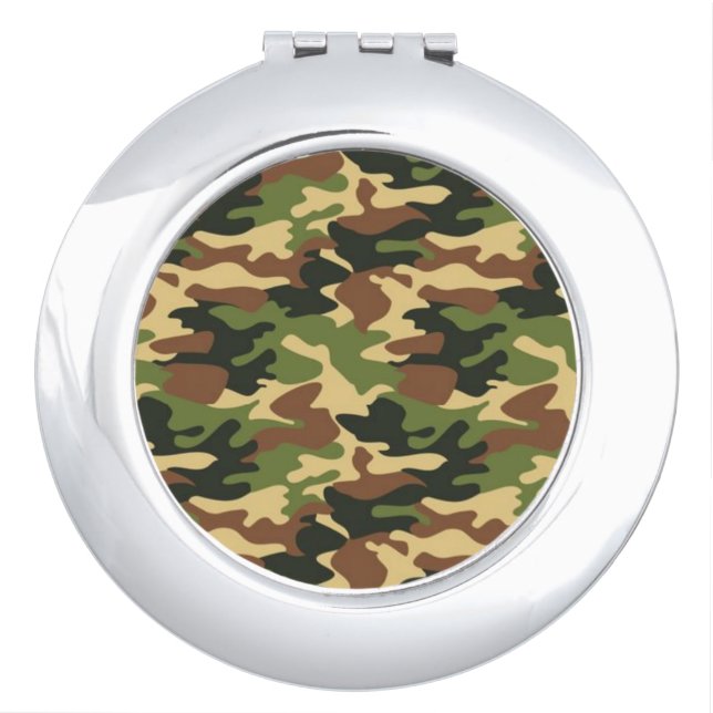 camouflage compact mirror (Front)