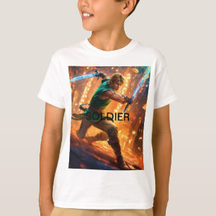 Camouflage Cool: Kids' Army T-Shirt