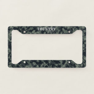 Camouflage Country Diva License Plate Frame