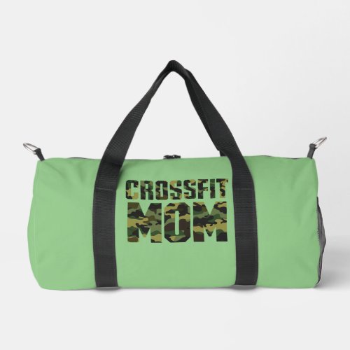 Camouflage CrossFit Champion Moms Duffle Bag