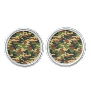 camouflage cufflinks
