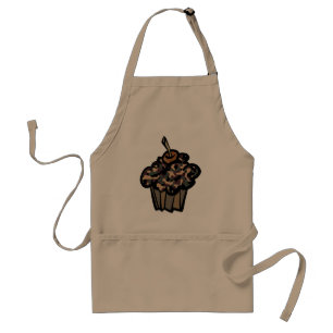 camouflage cupcake adult apron