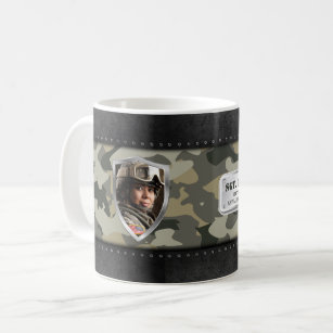 Outdoor Camo Coffee Mug - Military-Inspired Ceramic Cup for Hunting,  Tactical Gear Lovers, and Army Enthusiasts