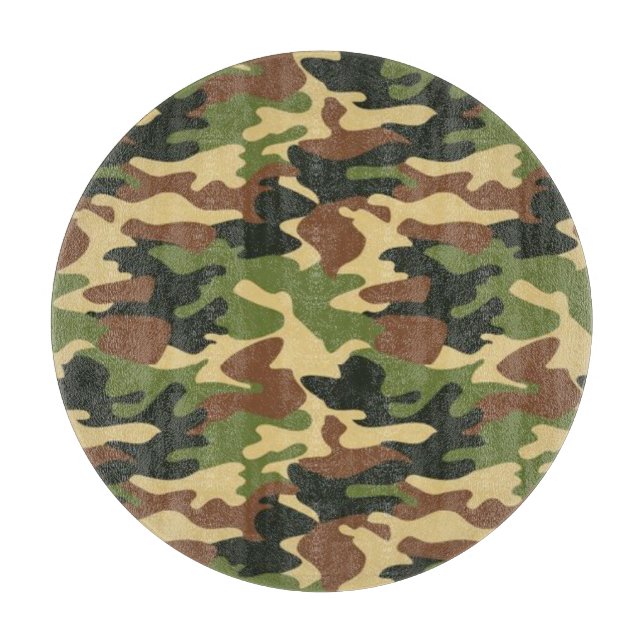 camouflage cutting board (Front)