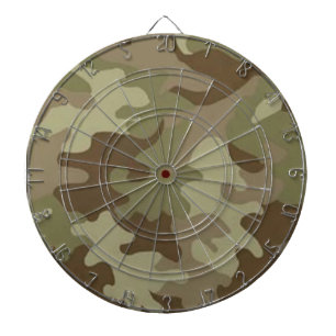 Camouflage Dart Board