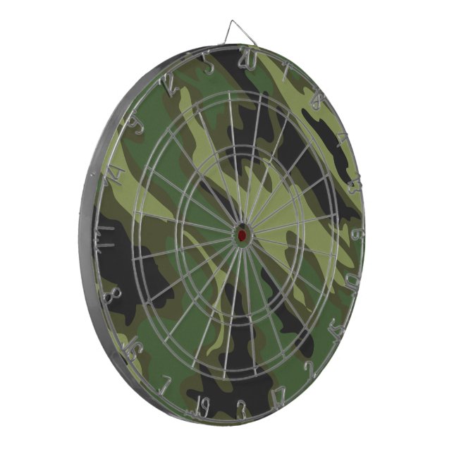 Camouflage Dartboard (Front Left)