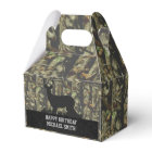 Camouflage Deer Hunting Men's Birthday Favor Boxes