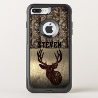 Camouflage Deer Hunting Name Case