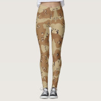 Camouflage Desert Army - power Yoga put-went Leggings