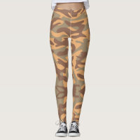 Camouflage Desert Army - power Yoga put-went Leggings