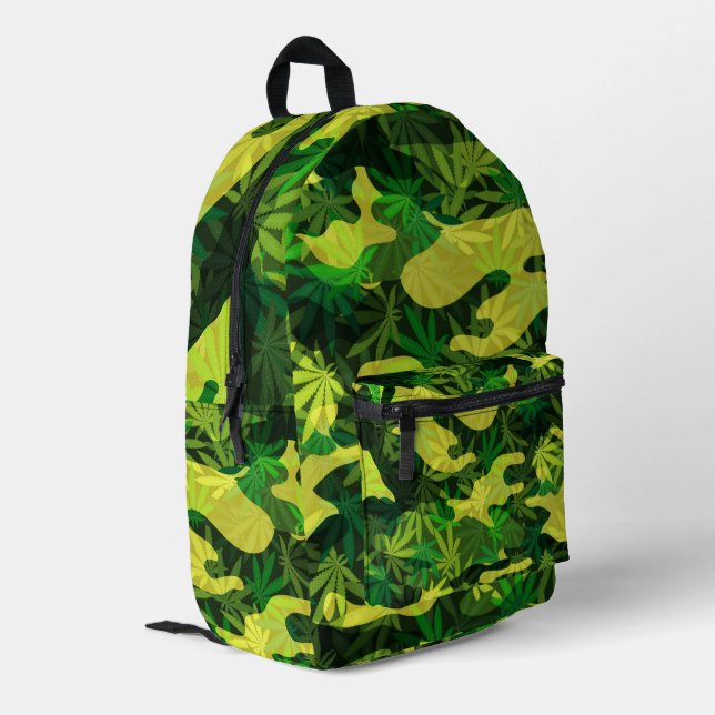 Camouflage Design Camo Backpack (Back Corner Left)