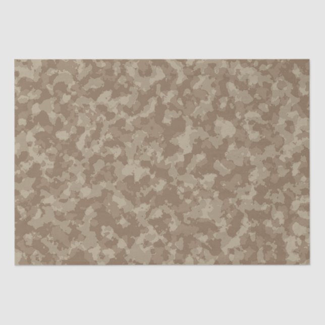 Camouflage Digital Camo  Tissue Paper (Front)