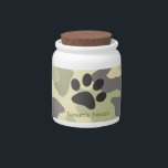 Camouflage | Dog Treat Jars<br><div class="desc">Other Colors.</div>