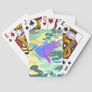 Camouflage Dove, Peace Cards