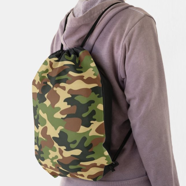 camouflage drawstring bag (Insitu)