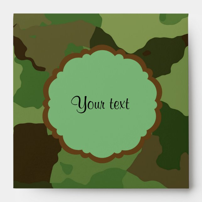 Camouflage Envelope (Front)