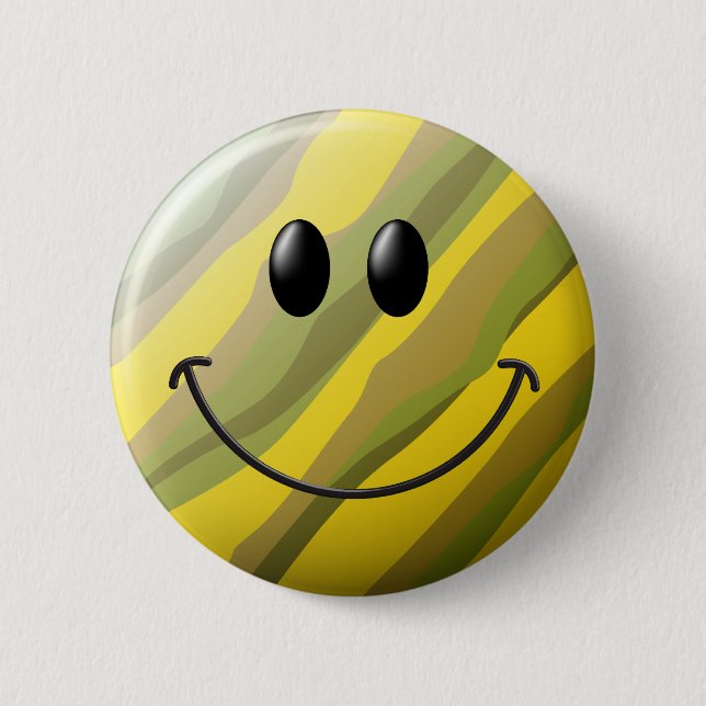 Camouflage Face Button (Front)