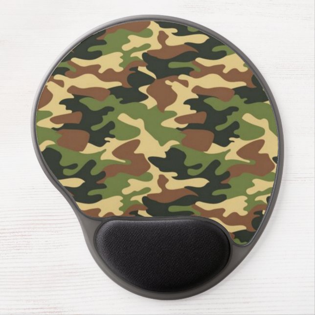 camouflage gel mouse pad (Front)