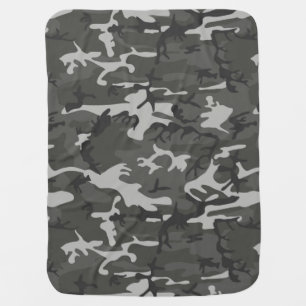 Camouflage Graylands Receiving Blanket