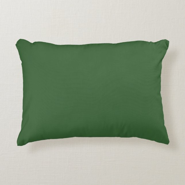 Camouflage Green Accent Pillow (Front)