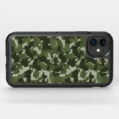 Camouflage Green Army Woodland Camo Otterbox iPhone Case (Back Horizontal)