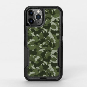 Camouflage Green Army Woodland Camo OtterBox Commuter iPhone 11 Pro Case