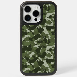 Camouflage Green Army Woodland Camo iPhone 15 Pro Max Case