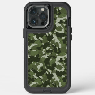 Camouflage Green Army Woodland Camo iPhone 13 Pro Max Case