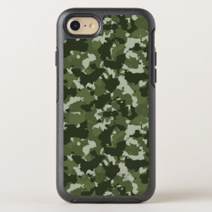 Camouflage Green Army Woodland Camo OtterBox Symmetry iPhone SE/8/7 Case