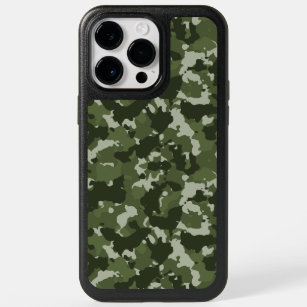 Camouflage Green Army Woodland Camo OtterBox iPhone 14 Pro Max Case