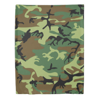 Camouflage Green Duvet Cover