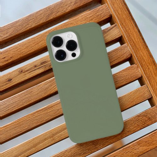 Camouflage Green One of Best Solid Green Shades Case_Mate iPhone 14 Pro Max Case
