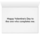 Camouflage Heart Pattern of Colors Card (Inside Horizontal (Bottom))