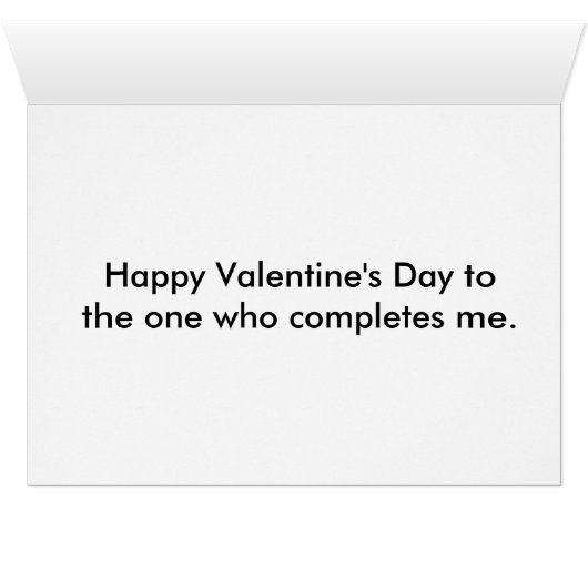 Camouflage Heart Pattern of Colors Card (Inside Horizontal (Bottom))