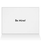 Camouflage Heart Pattern of Colors Card (Inside Horizontal (Top))